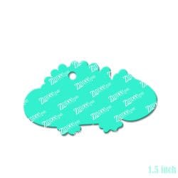 Alternative view of Iguana Acrylic Blank- Sticker- UV DTF (1.5 inch)