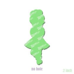 Irish Dancer acrylic blank (2 inch) NO HOLE (10 PIECE MINIMUM)