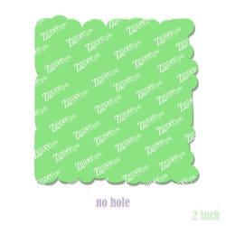 Alternative view of It's Just My Face – Acrylic Badge Reel Blank (2") No Hole | Optional Sticker or UV DTF