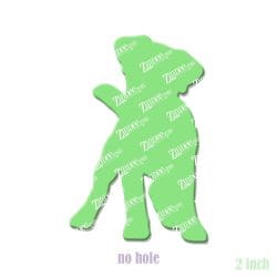 Jack Russell acrylic blank (2 inch) NO HOLE (5 piece minimum)