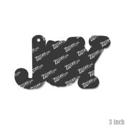 Alternative view of Joy (word) Acrylic Blank- Sticker- UV DTF (3 inch)