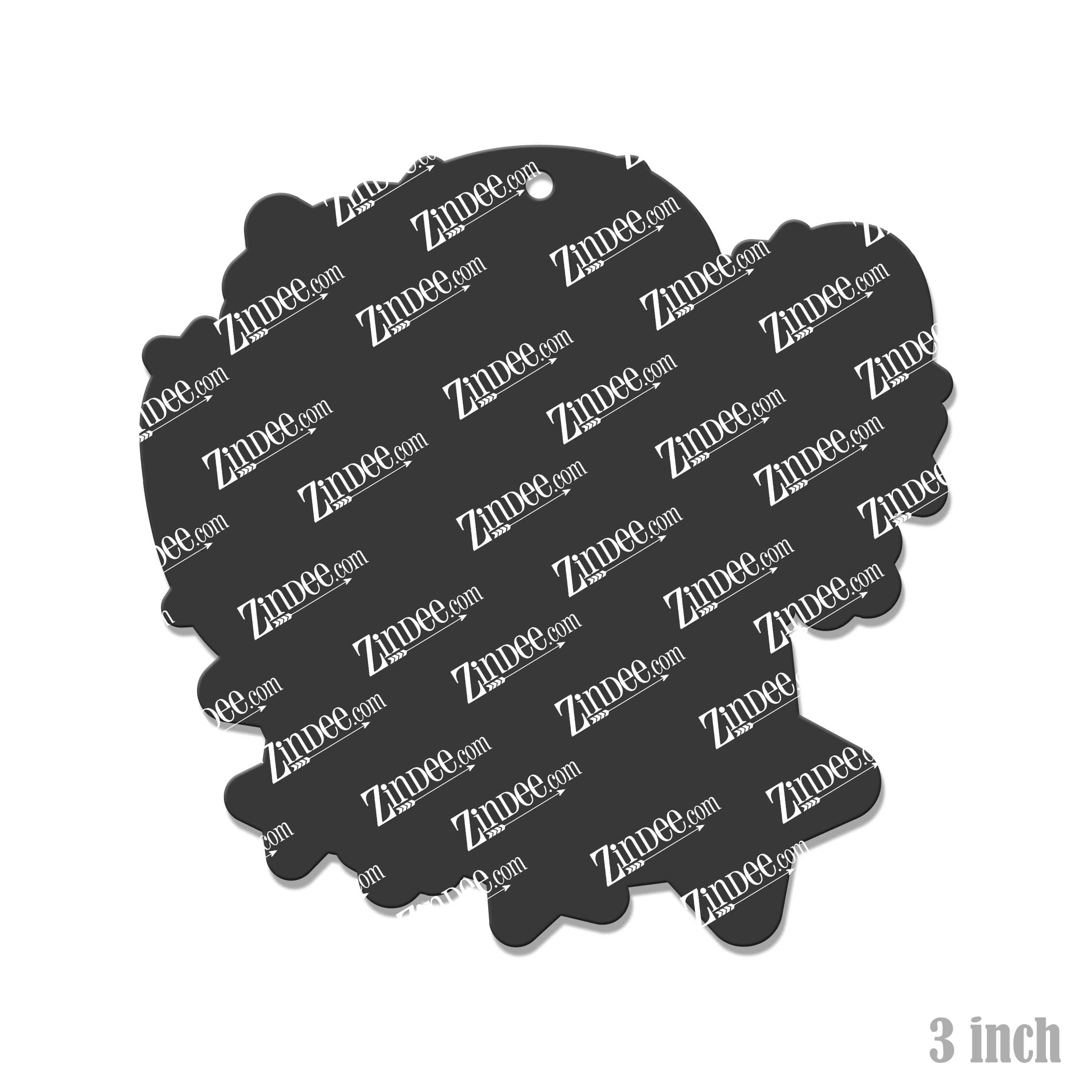 July 4th Cactus Acrylic Blank- Sticker- UV DTF (3 inch) - Image 2