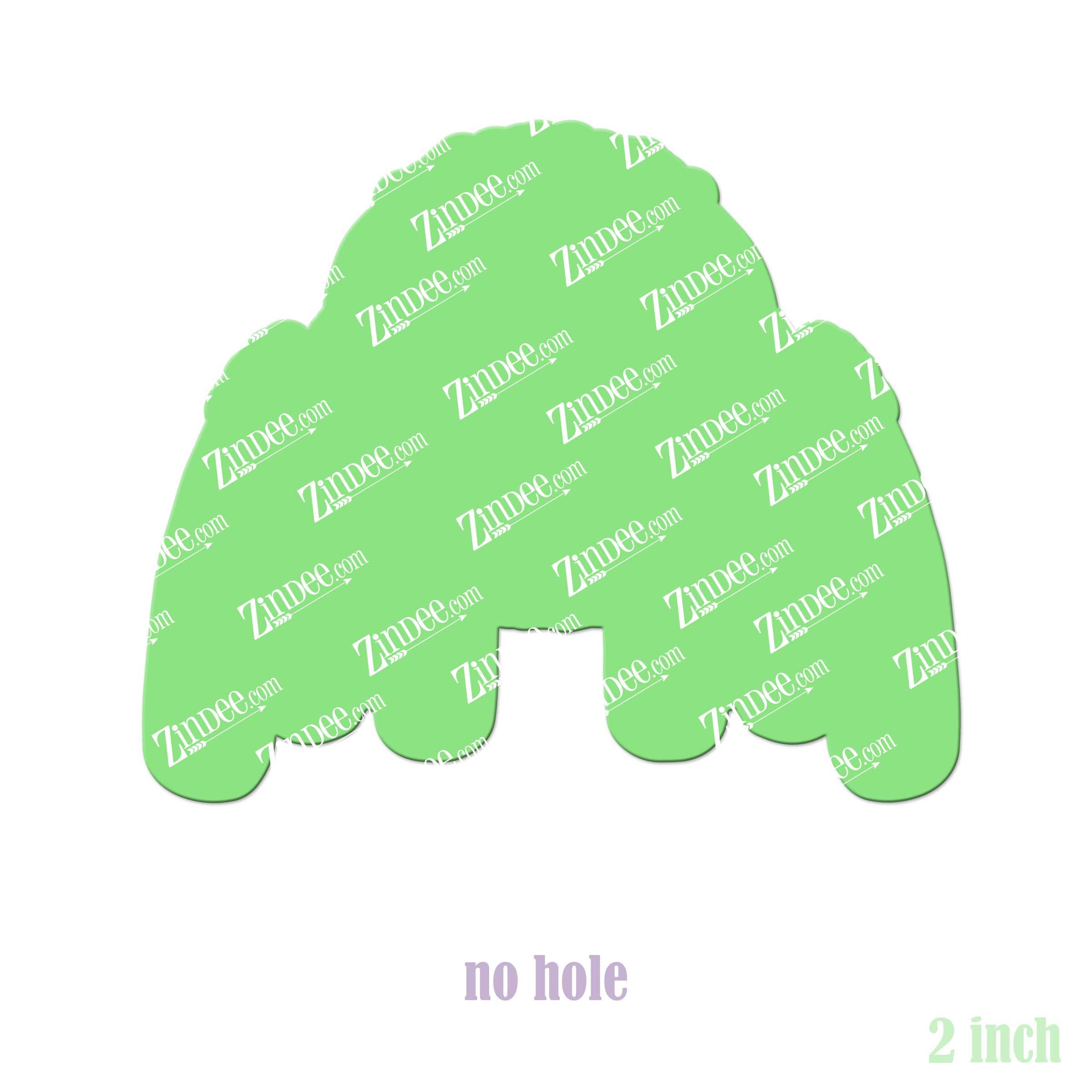 Jumping Spider acrylic blank (2 inch) NO HOLE