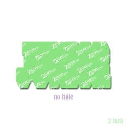 Junior (word) acrylic blank (2 inch) NO HOLE (5 piece minimum)