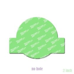 Alternative view of Just a Walk – Acrylic Badge Reel Blank (2") No Hole | Optional Sticker or UV DTF