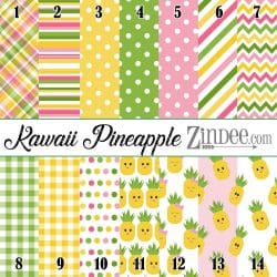 Kawaii Pineapple (vinyl)