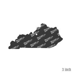 Alternative view of Kentucky – Acrylic Keychain Blank (3") | Optional Sticker or UV DTF