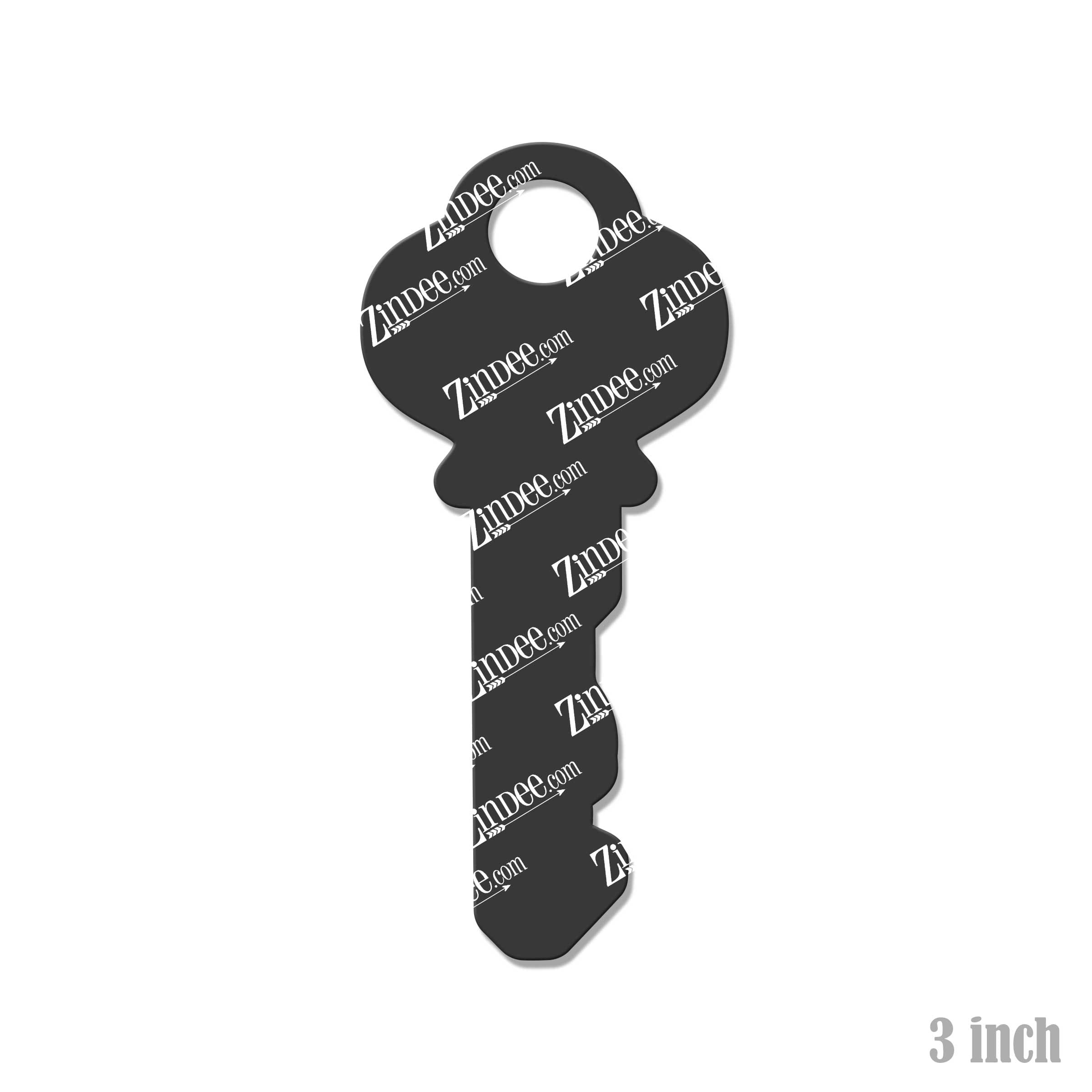 Key acrylic blank (3 inch)