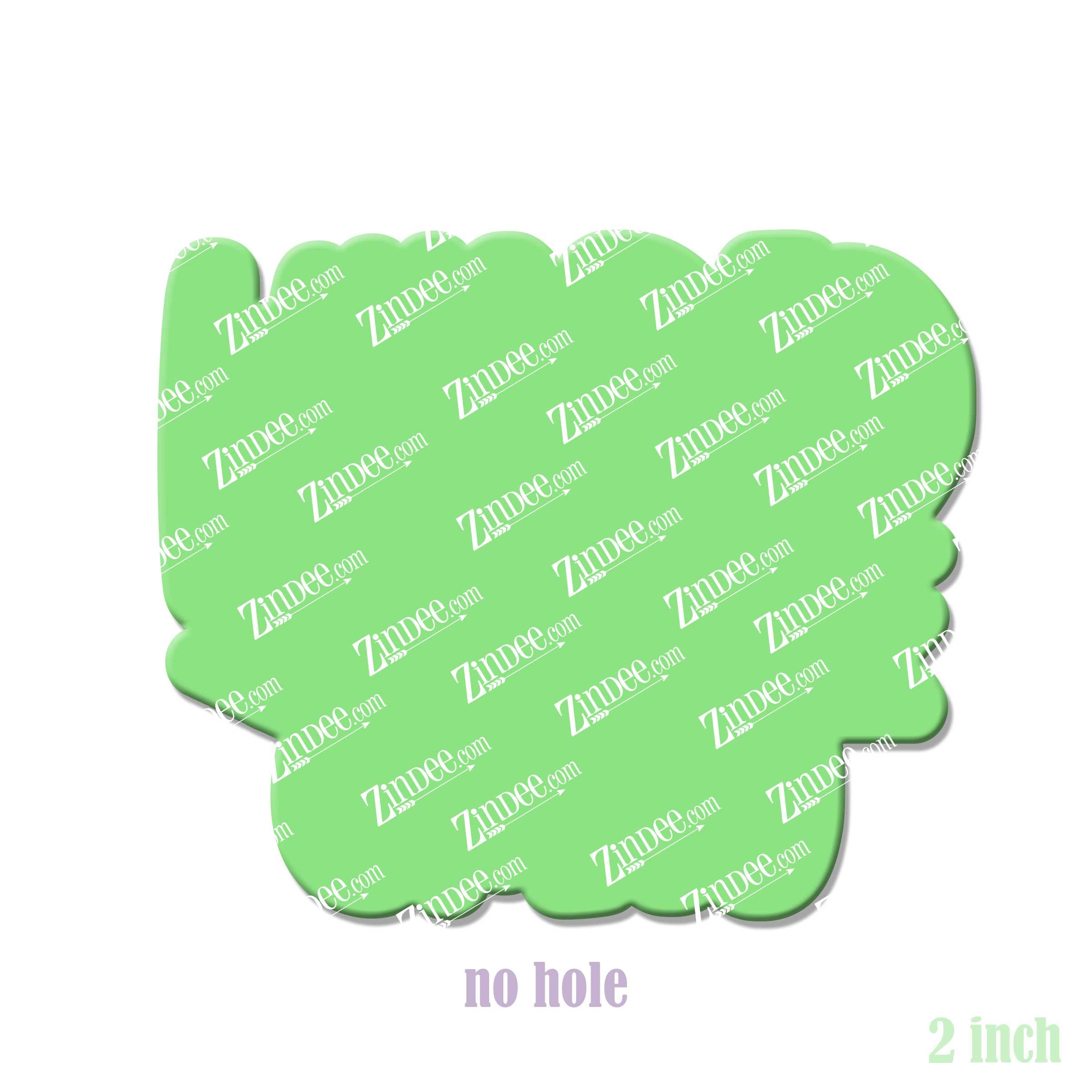 Alternative view of Kinder Crew Acrylic Blank- Sticker- UV DTF (2 inch) NO HOLE