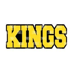 Alternative view of Kings (word) acrylic blank (3 inch) (5 piece minimum)