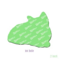 Kitten acrylic blank (2 inch) NO HOLE (5 piece minimum)