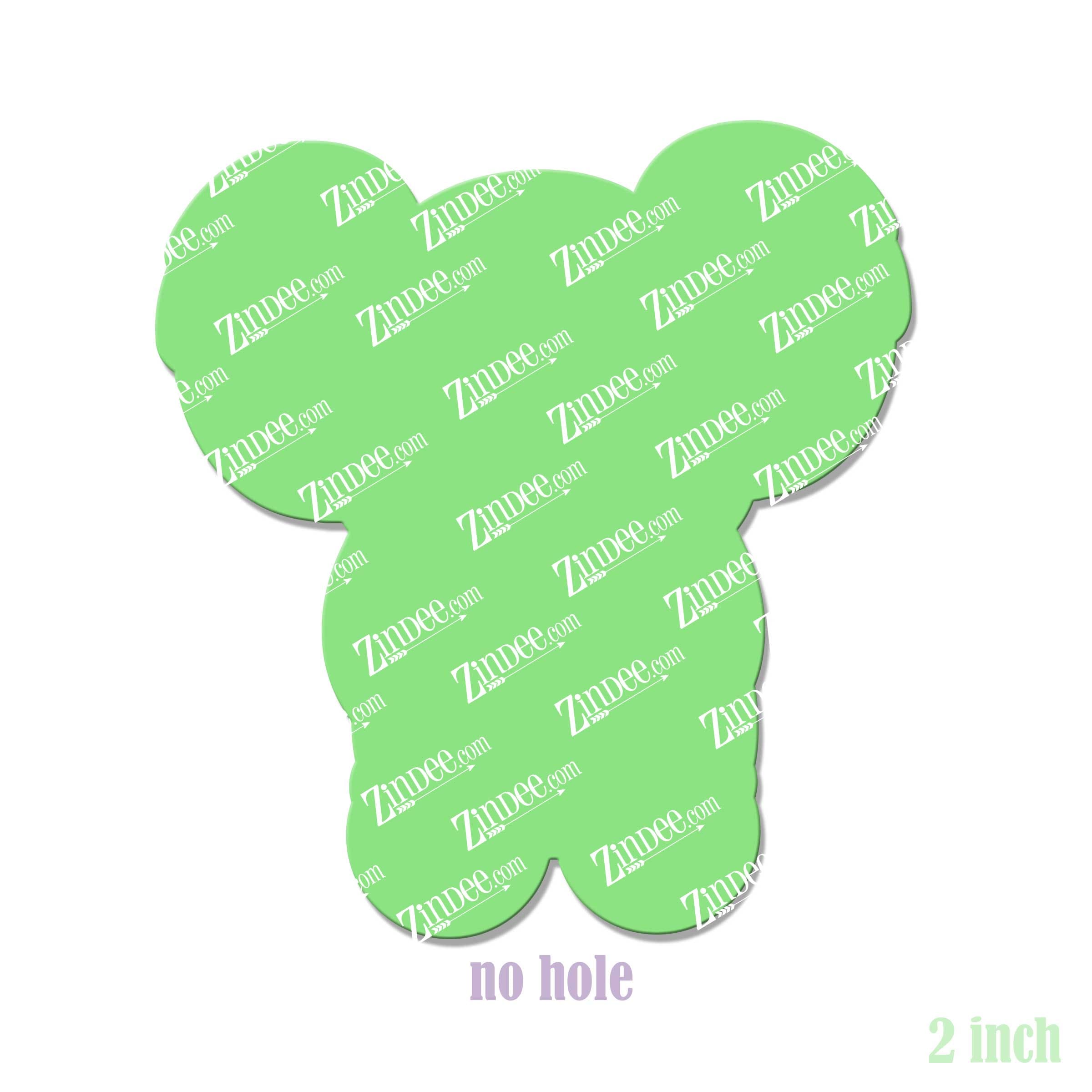 Alternative view of Koala Baby Acrylic Blank- Sticker- UV DTF (2 inch) NO HOLE
