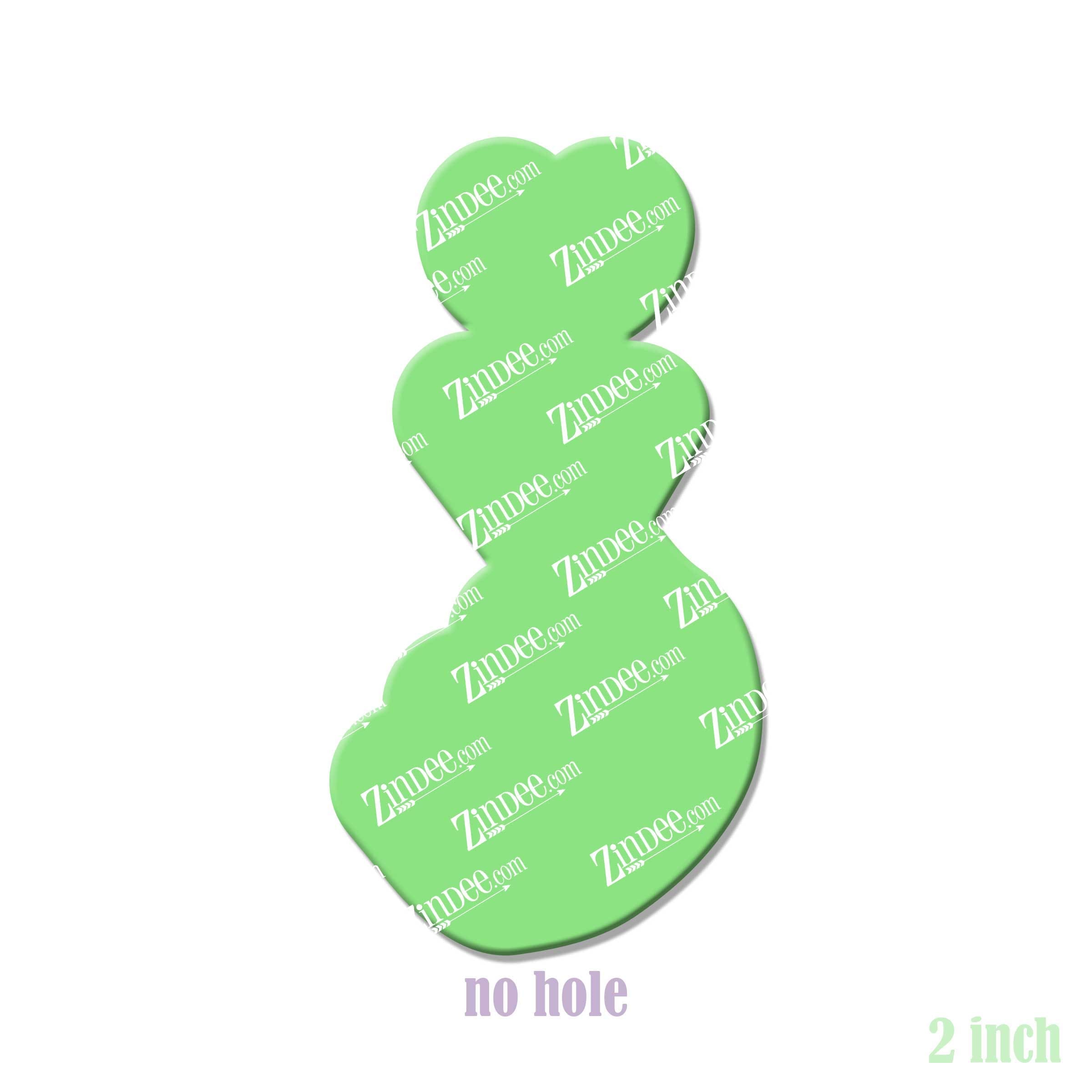 Kpop Heart acrylic blank (2 inch) NO HOLE