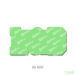 L&D – Acrylic Badge Reel Blank (2") No Hole | Optional Sticker or UV DTF - Image 2