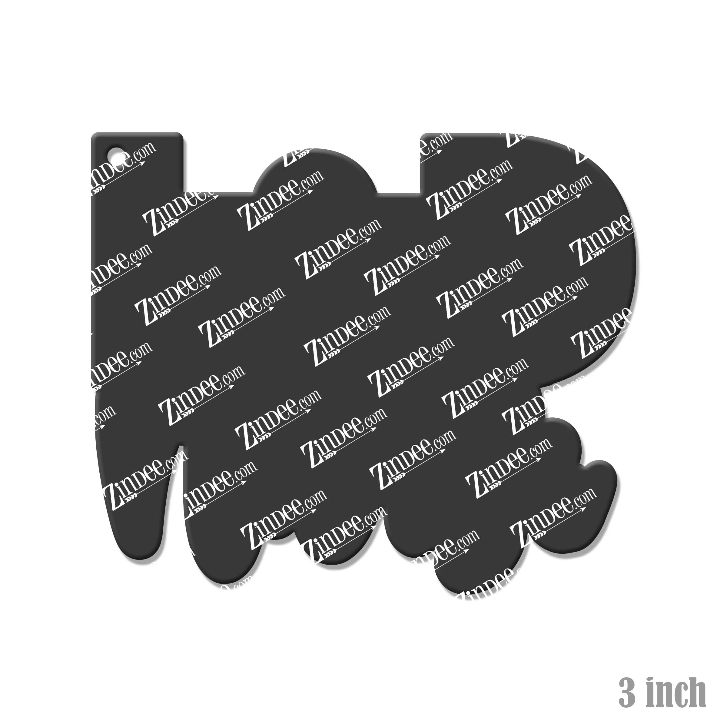 LD Nurse acrylic blank (3 inch) (5 piece minimum)