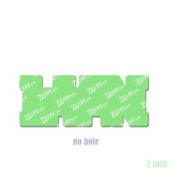 LVN acrylic blank (2 inch) NO HOLE