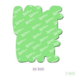 Alternative view of Lake Life – Acrylic Badge Reel Blank (2") No Hole | Optional Sticker or UV DTF