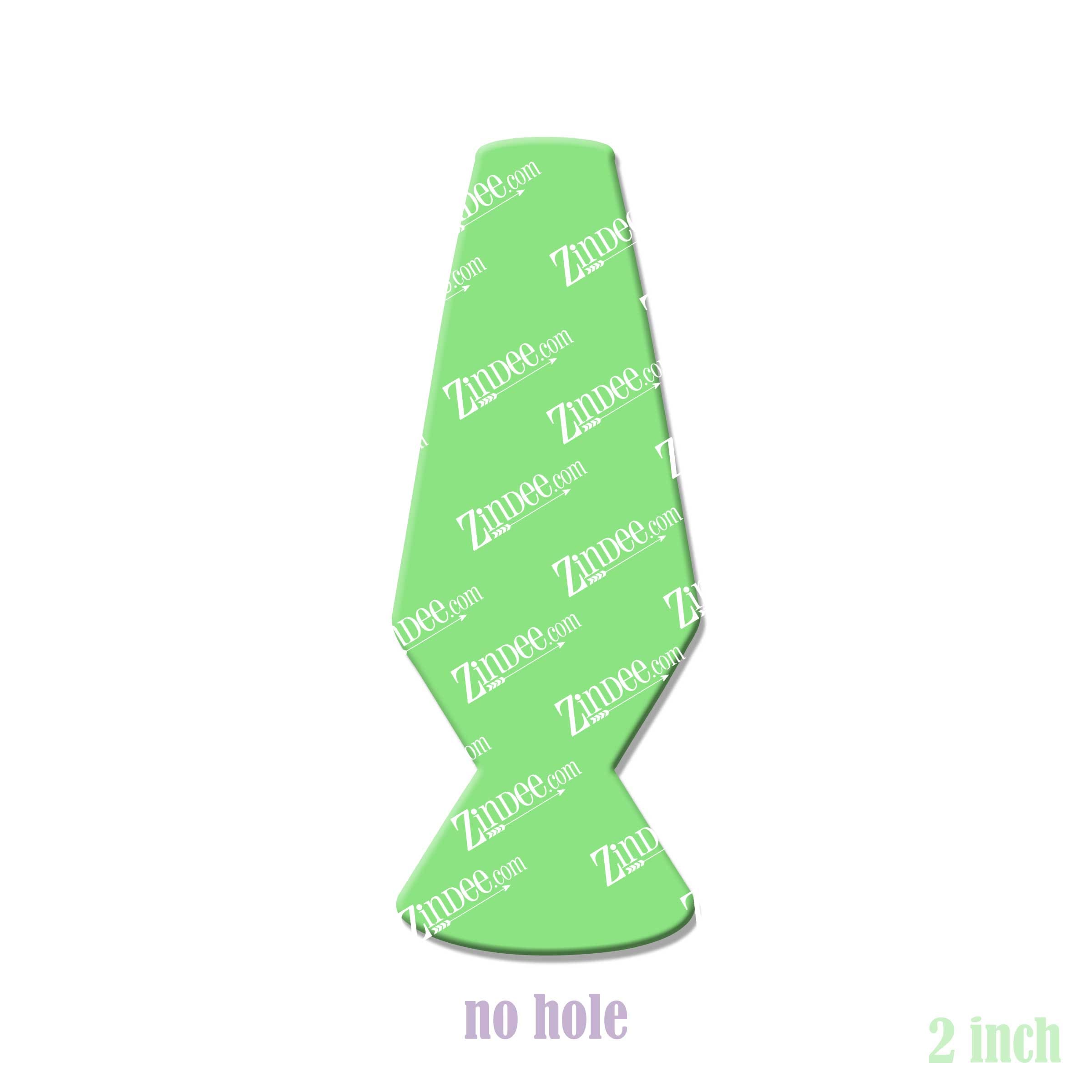 Lava Lamp acrylic blank (2 inch) NO HOLE (5 piece minimum)