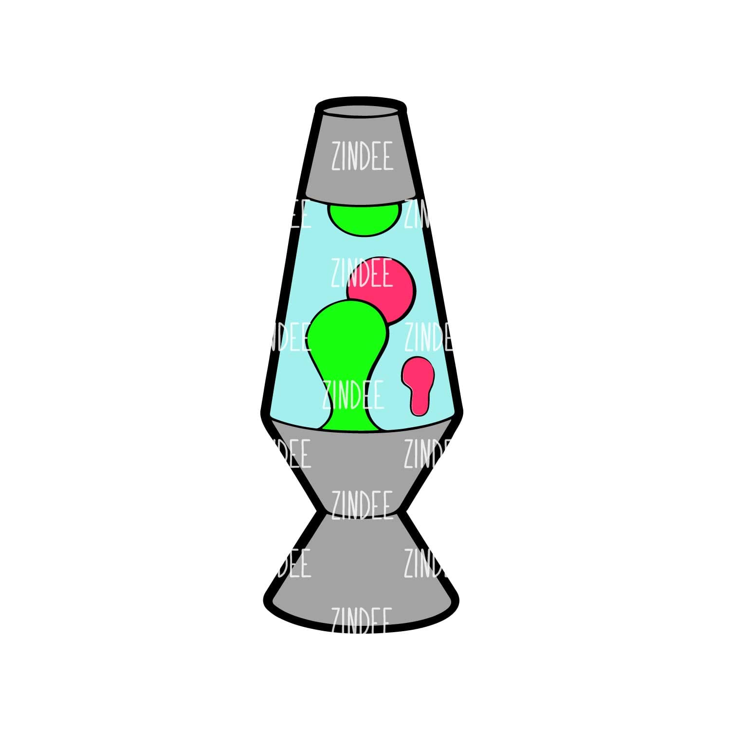 Alternative view of Lava Lamp acrylic blank (3 inch)