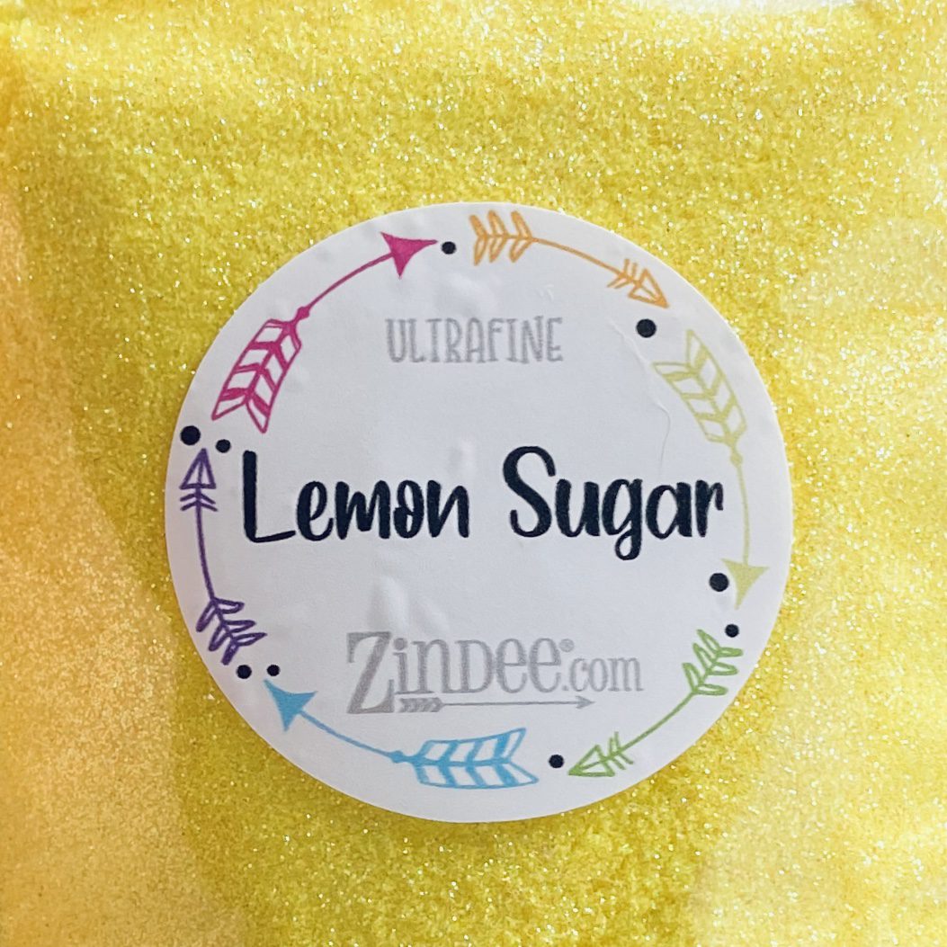 Lemon Sugar Ultrafine Polyester Glitter (BAG)