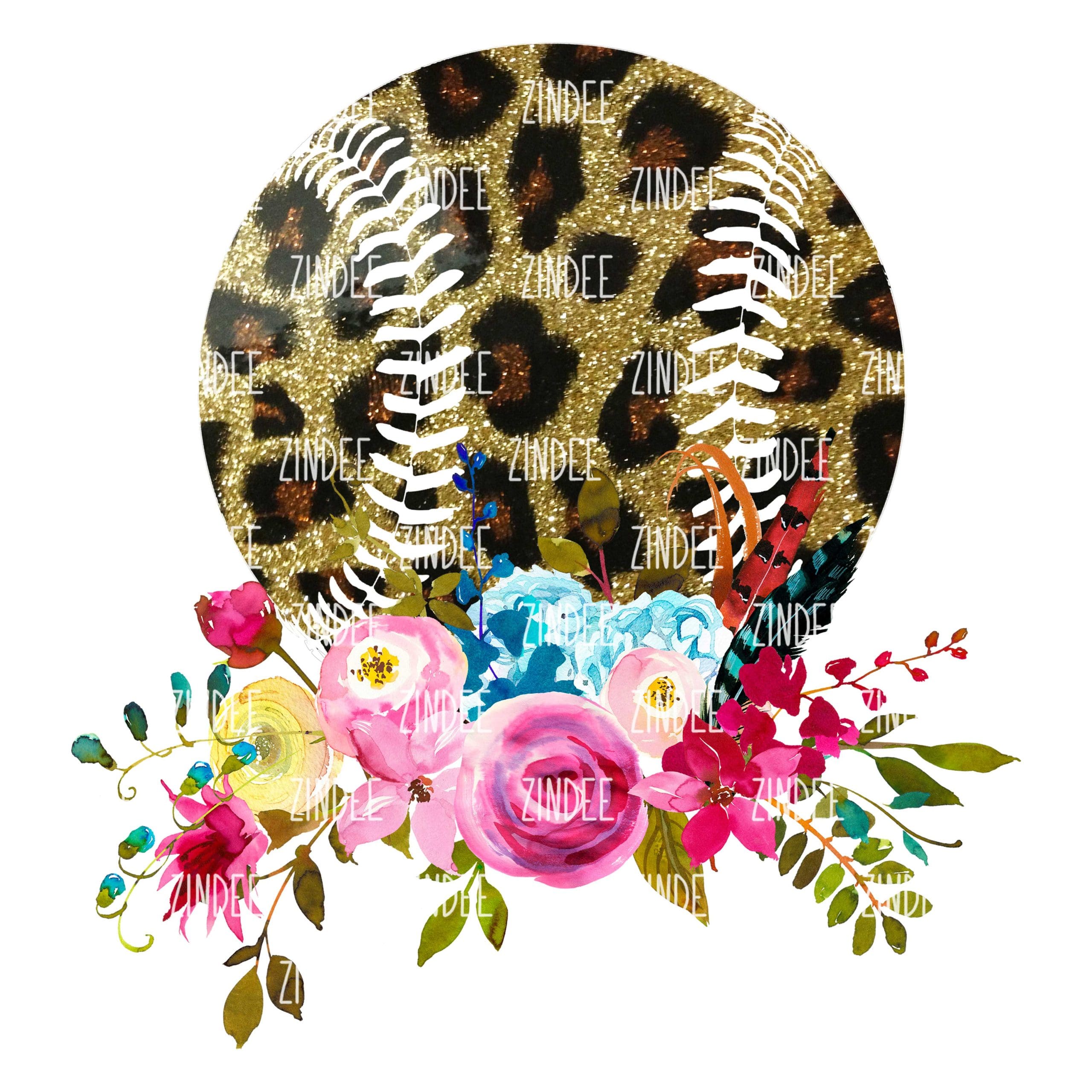 Leopard Softball (Sublimation Transfer)