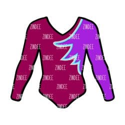 Leotard – Acrylic Keychain Blank (3") | Optional Sticker or UV DTF