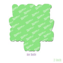 Alternative view of Let It Snow Somewhere Else Acrylic Blank- Sticker- UV DTF (2 inch) NO HOLE