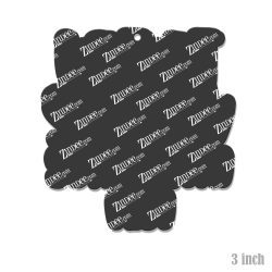 Alternative view of Let It Snow Somewhere Else Acrylic Blank- Sticker- UV DTF (3 inch)