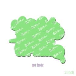 Let Me Cut That acrylic blank (2 inch) NO HOLE