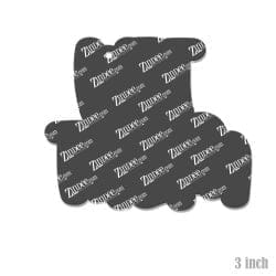 Alternative view of Let Them Acrylic Blank- Sticker- UV DTF (3 inch)