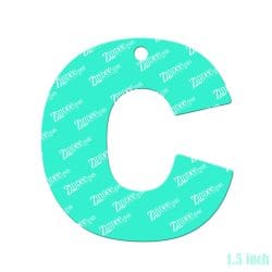Alternative view of Letter C Acrylic Blank- Sticker- UV DTF (1.5 inch)