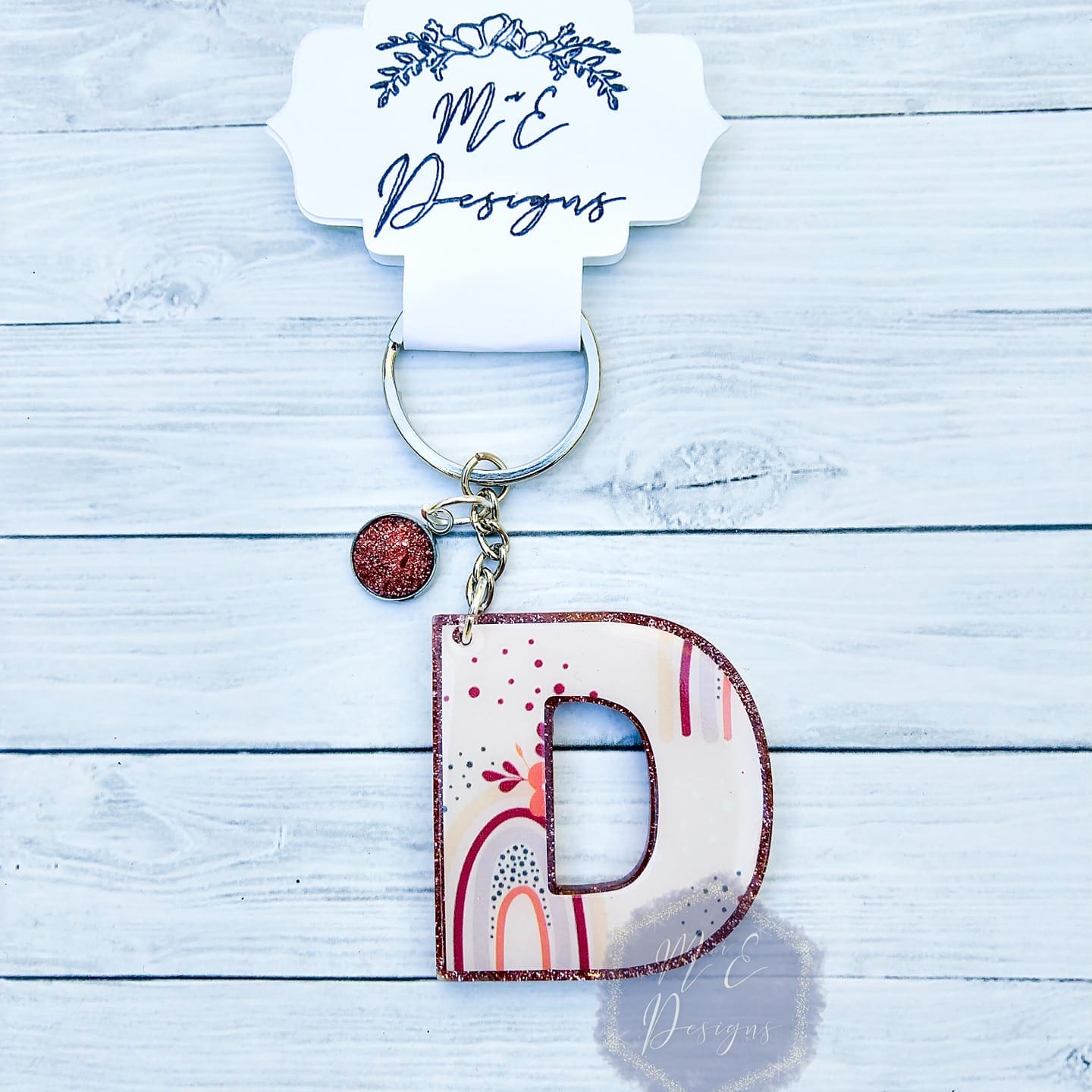 Alternative view of Boho Floral Rainbow Peach (vinyl)