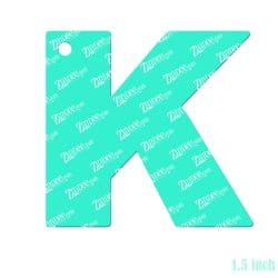 Alternative view of Letter K Acrylic Blank- Sticker- UV DTF (1.5 inch)