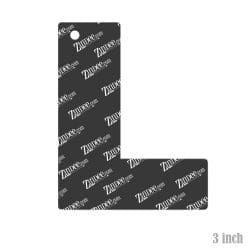 Alternative view of Letter L Acrylic Blank- Sticker- UV DTF (3 inch)