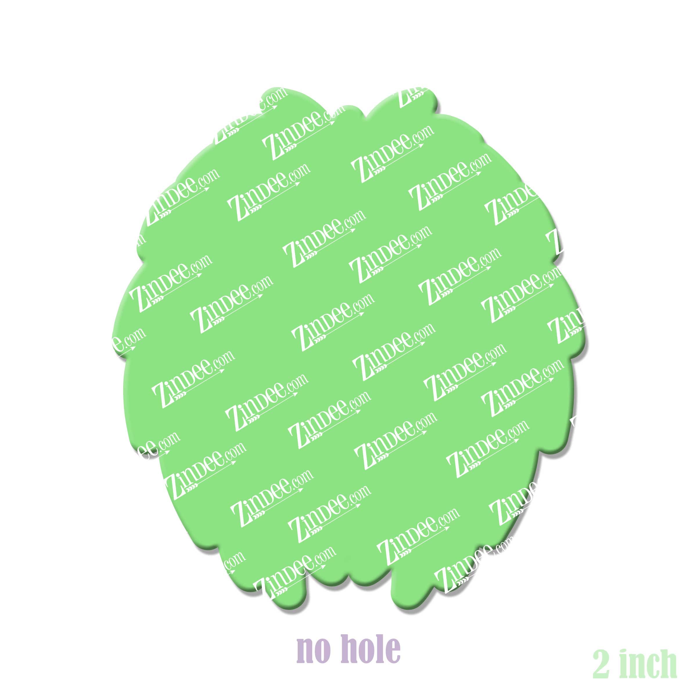 Lion Head acrylic blank (2 inch) NO HOLE