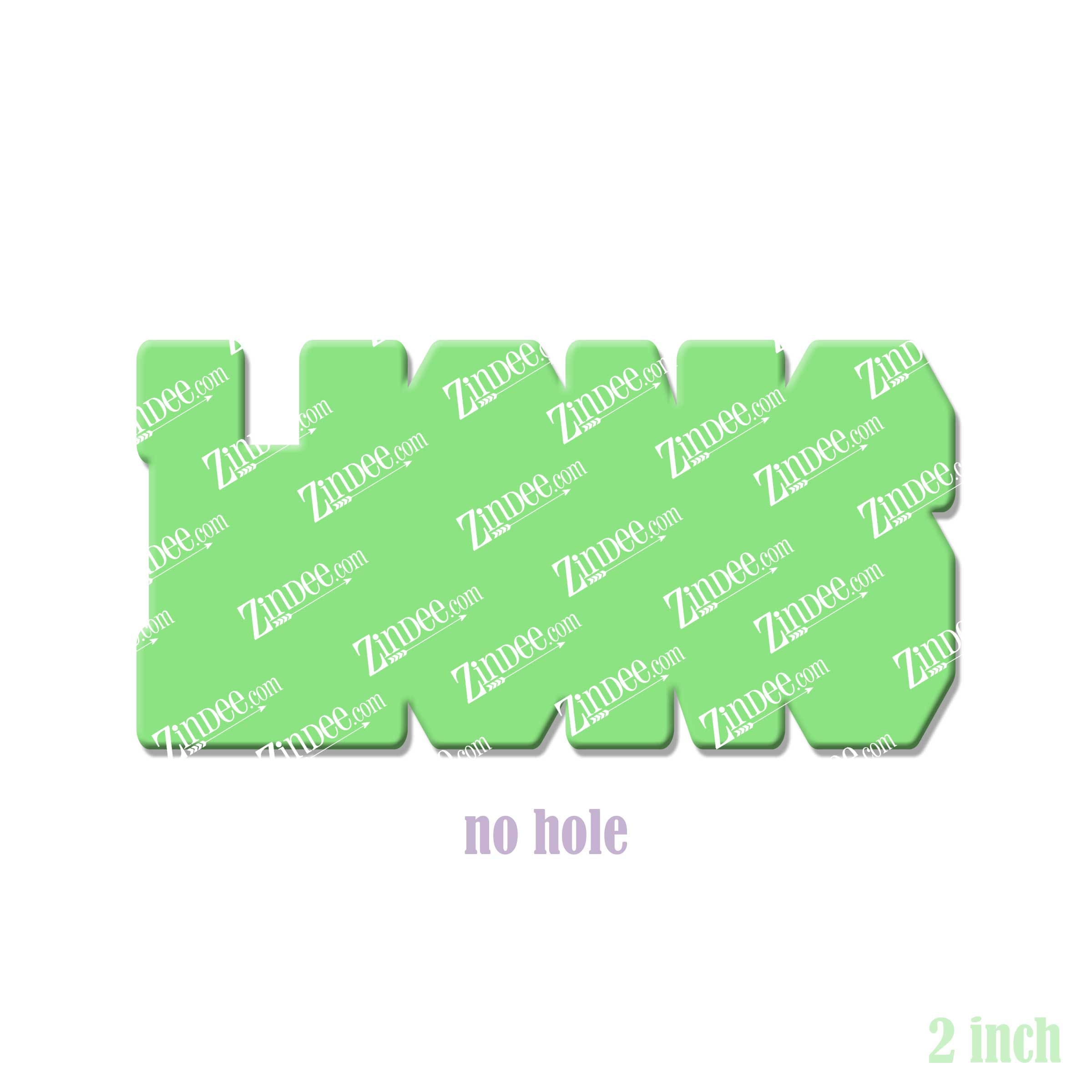 Alternative view of Lions (word) Acrylic Blank- Sticker- UV DTF (2 inch) NO HOLE