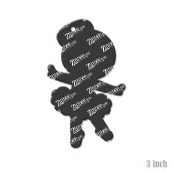 Alternative view of Little Ballerina Acrylic Blank- Sticker- UV DTF (3 inch)