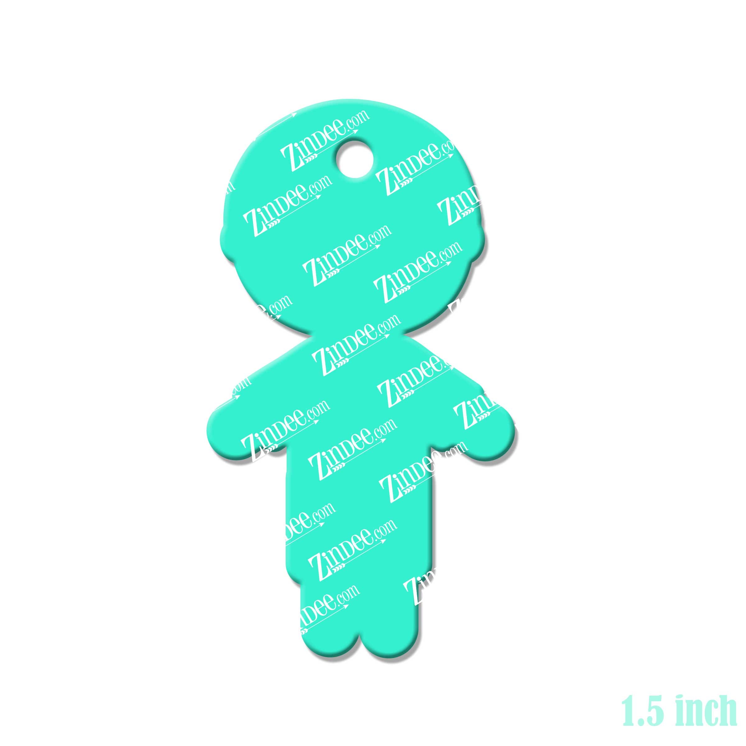 Little Boy acrylic blank (1.5 inch)