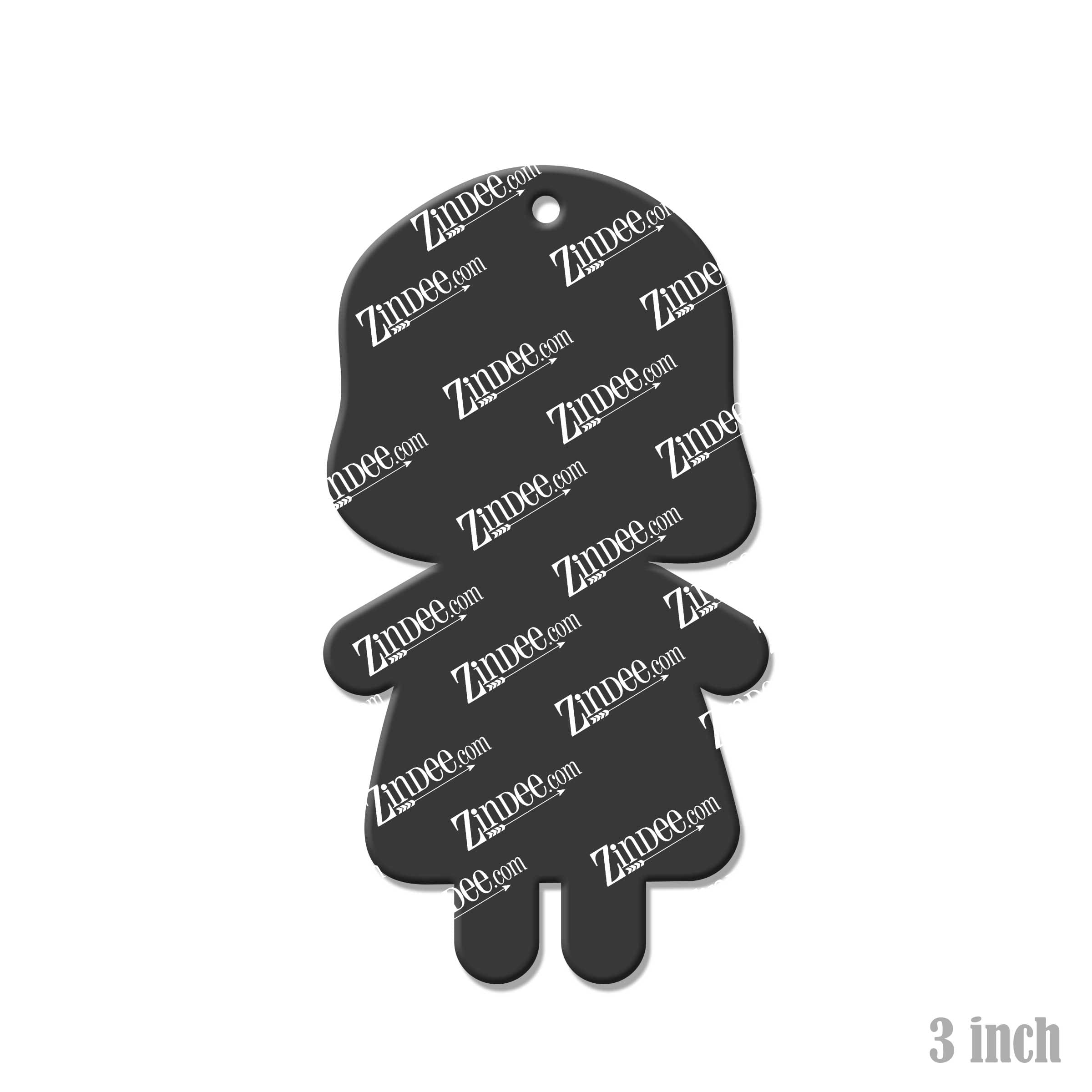 Little Girl acrylic blank (3 inch)