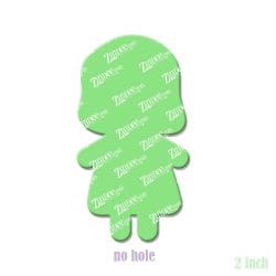 Little Girl acrylic blank (2 inch) NO HOLE