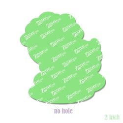 Alternative view of Little Lamb – Acrylic Badge Reel Blank (2") No Hole | Optional Sticker or UV DTF