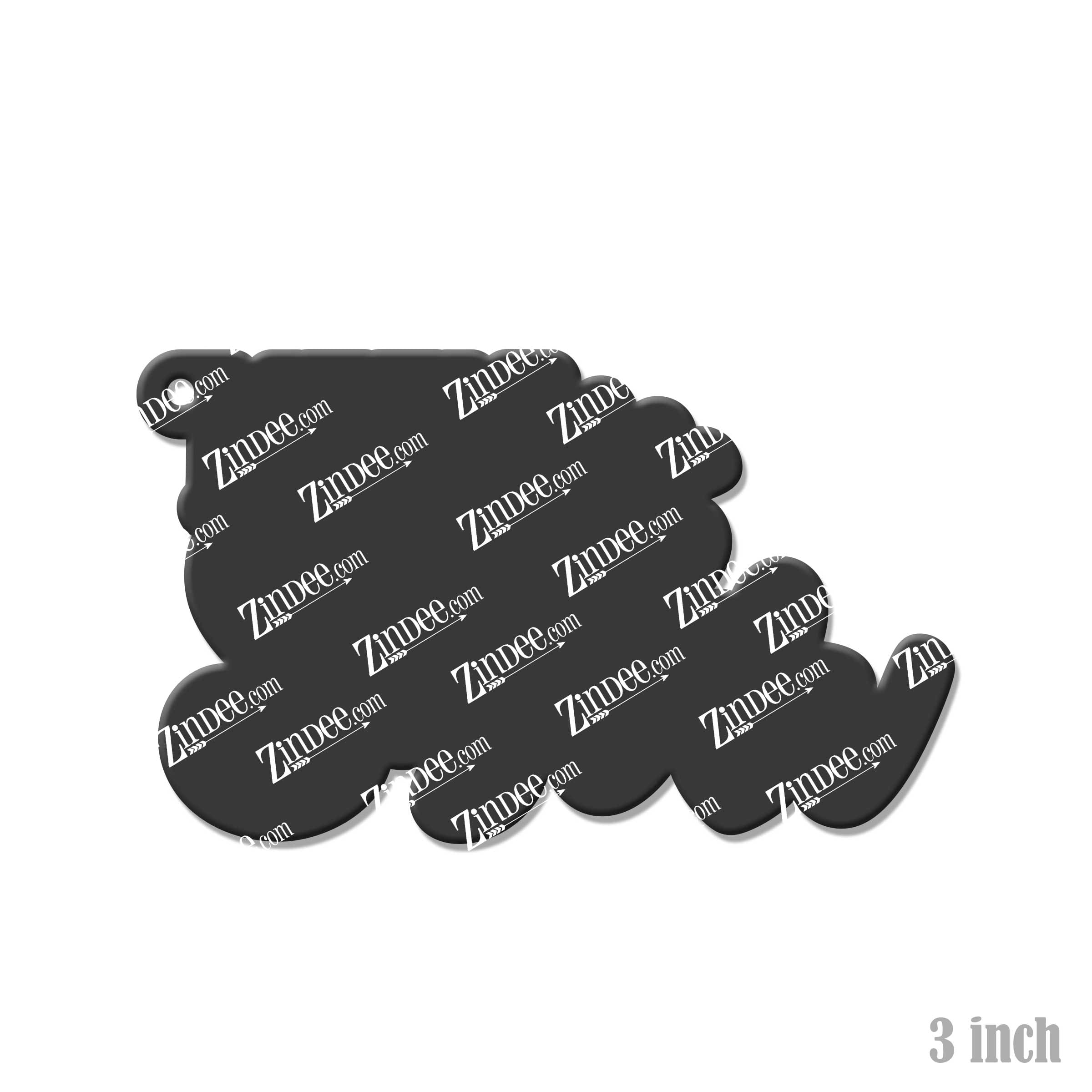 Little Sister acrylic blank (3 inch)