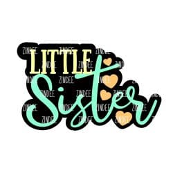 Alternative view of Little Sister acrylic blank (3 inch)