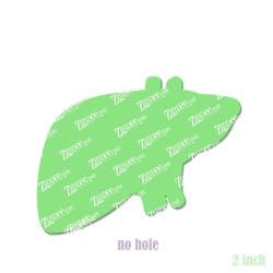 Alternative view of Liver – Acrylic Badge Reel Blank (2") No Hole | Optional Sticker or UV DTF