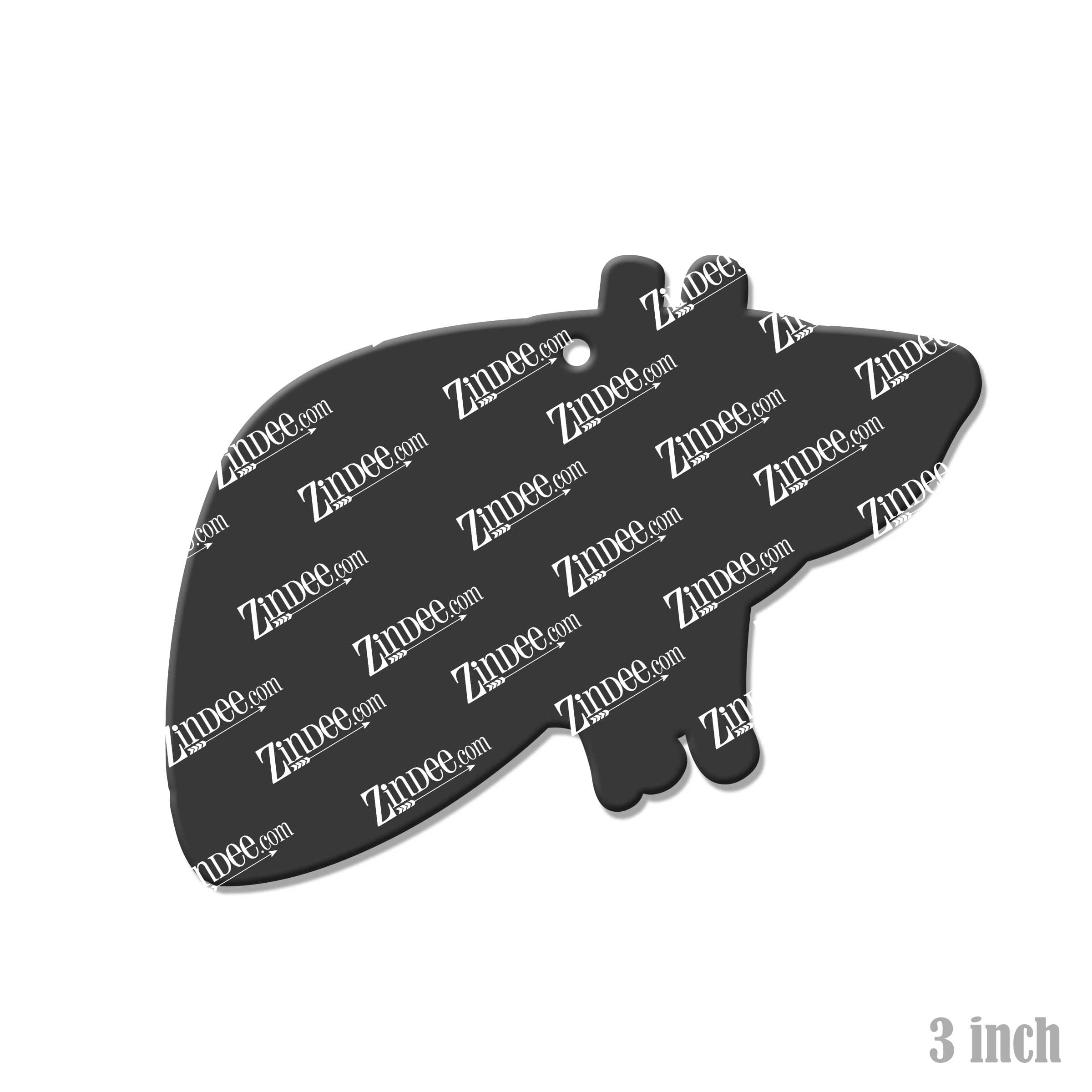 Liver acrylic blank (3 inch) (5 piece minimum)