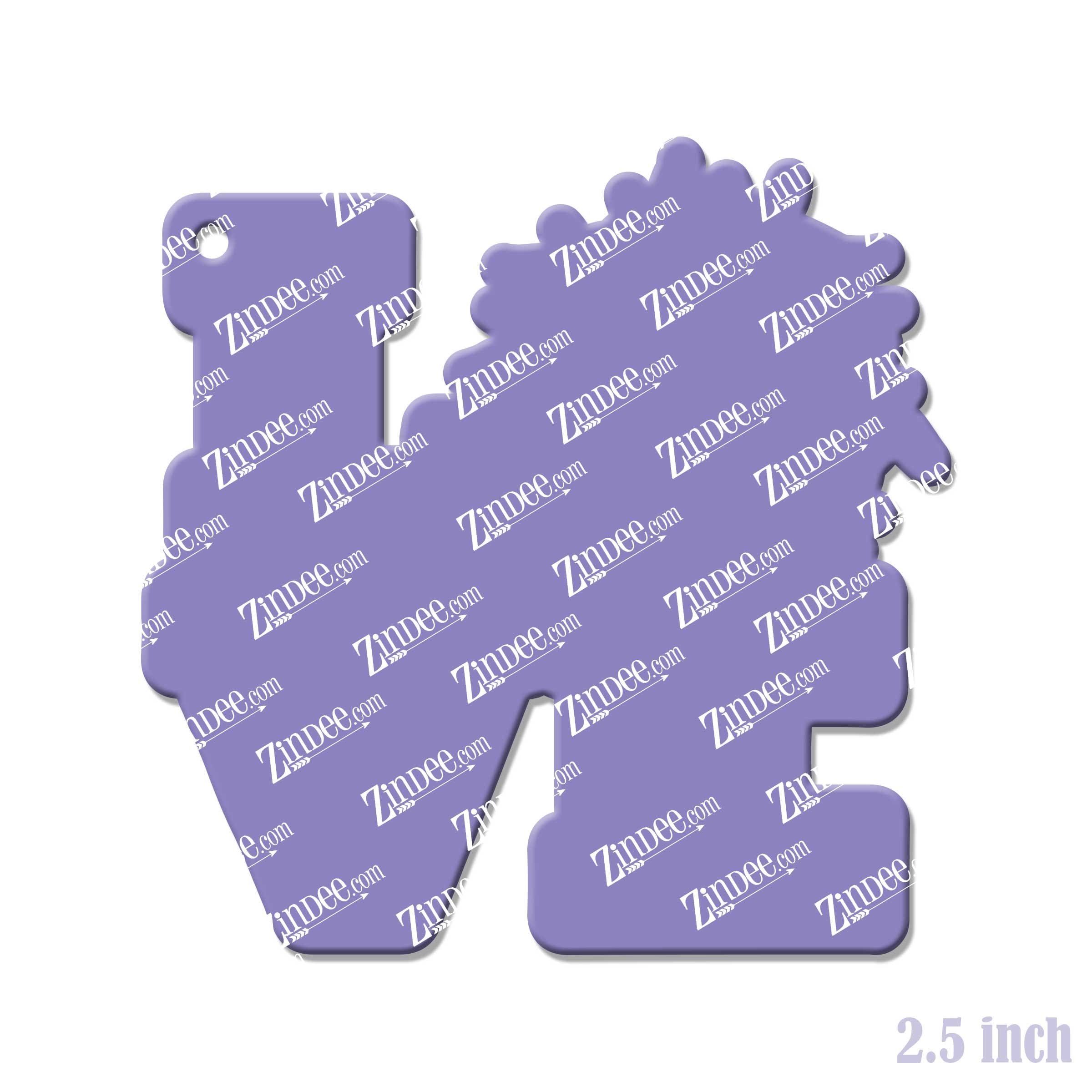 Love Crown of Thorns Acrylic Blank- Sticker- UV DTF (2.5 inch) - Image 2