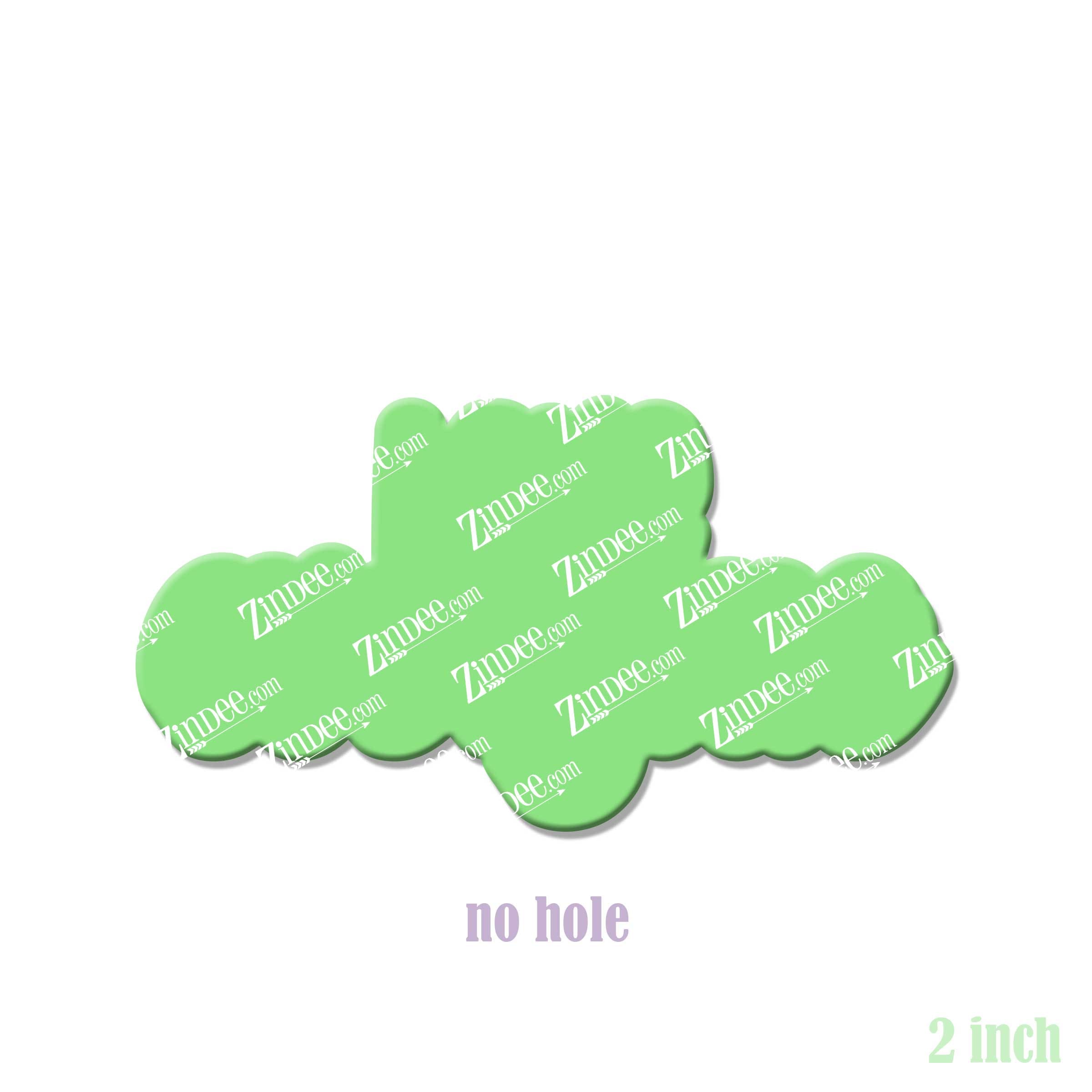 Alternative view of Love Everyone Acrylic Blank- Sticker- UV DTF (2 inch) NO HOLE