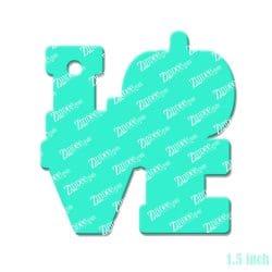 Alternative view of Love Pumpkin Acrylic Blank- Sticker- UV DTF (1.5 inch)