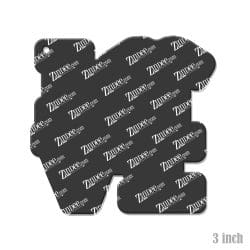Alternative view of Love Scrubs – Acrylic Keychain Blank (3") | Optional Sticker or UV DTF