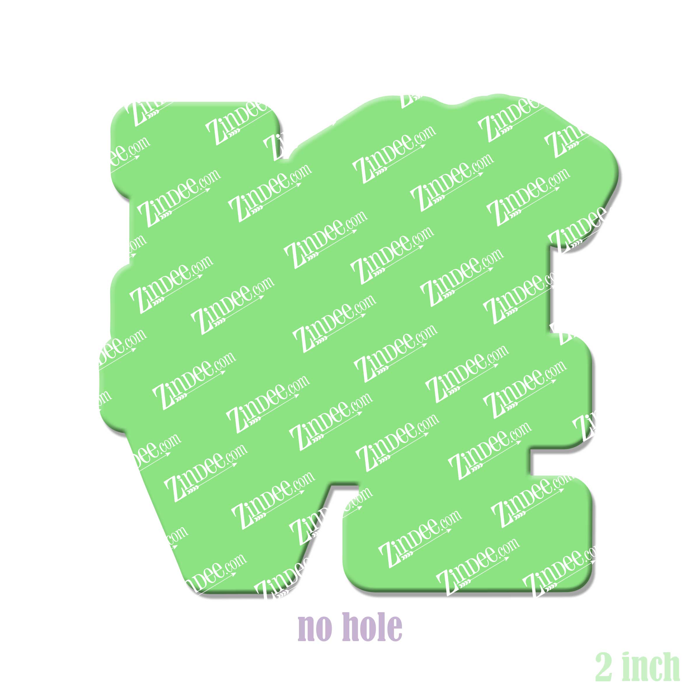 Alternative view of Love Scrubs Acrylic Blank- Sticker- UV DTF (2 inch) NO HOLE